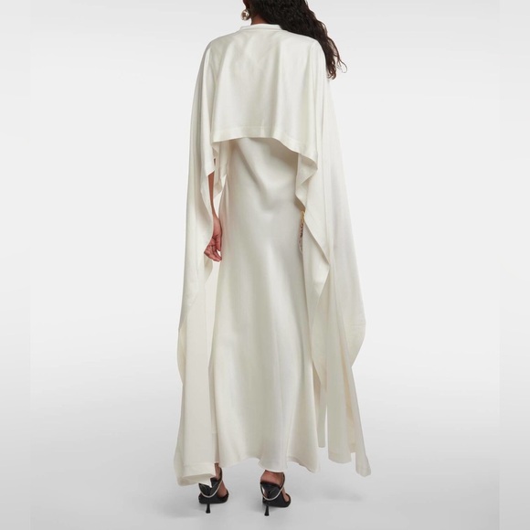 NWT Simkhai Amory Gown Bridal Wedding Formal Preppy Monochrome Chic Ivory Sz 4 - Picture 2 of 16